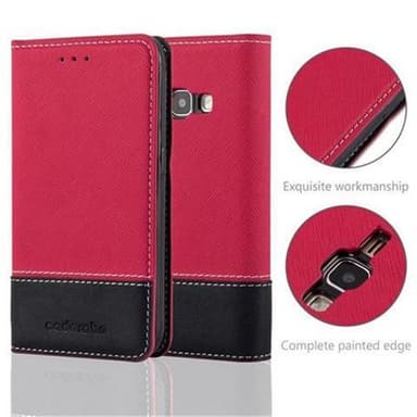 Samsung Galaxy J1 2016 Skal Fodral Case (Röd)