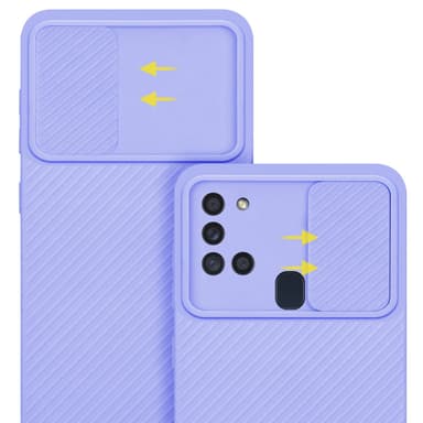 Skal Samsung Galaxy A21s Fodral Case (Lila)