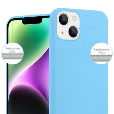 Skal iPhone 14 Fodral Case (Blå)