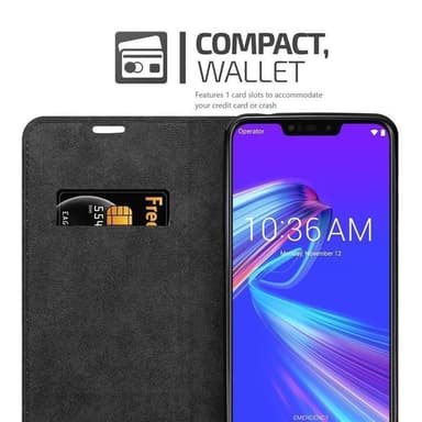 Asus ZenFone MAX M2 Skal Fodral Case (Röd)