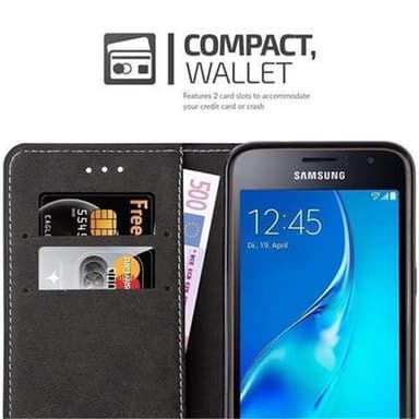 Samsung Galaxy J1 2016 Skal Fodral Case (Röd)