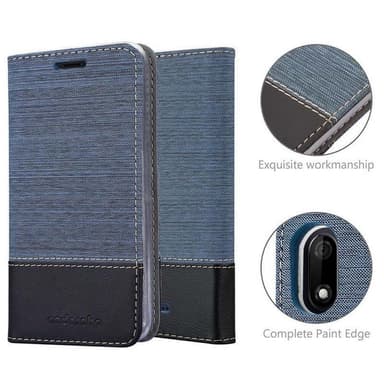 WIKO Y60 Plånboksfodral Skal (Blå)