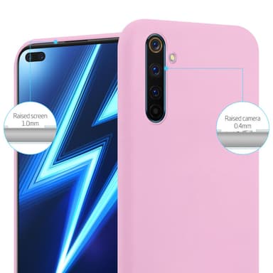 Skal Realme 6 PRO Fodral Case (Rosa)