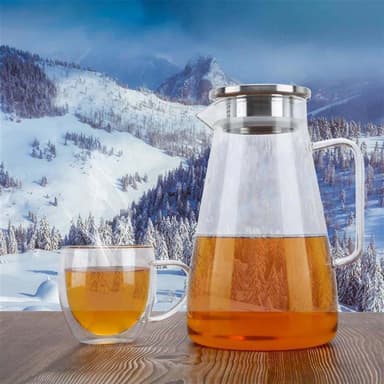 Karaff Tekanna Kaffekanna 1.8 L (Genomskinlig)