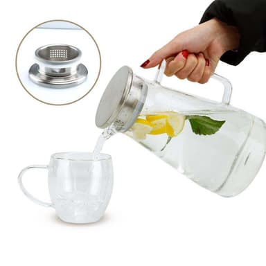 Karaff Tekanna Kaffekanna 1.8 L (Genomskinlig)
