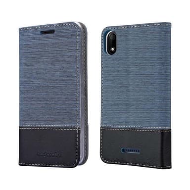 WIKO Y60 Plånboksfodral Skal (Blå)