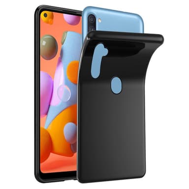 Samsung Galaxy A11 / M11 Skal Fodral Case (Svart)