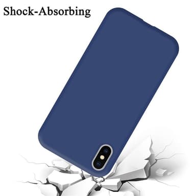 iPhone XS MAX Skal Fodral Case (Blå)