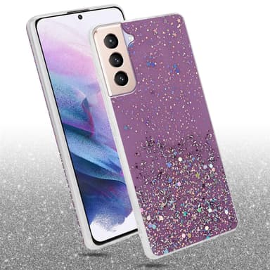Samsung Galaxy S21 PLUS Skal Fodral Case (Lila)