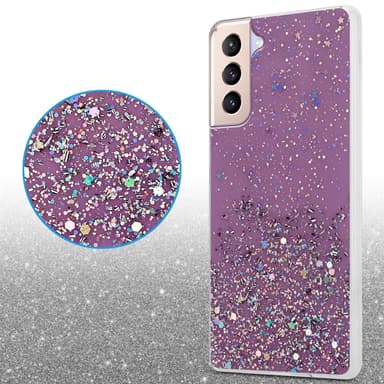 Samsung Galaxy S21 PLUS Skal Fodral Case (Lila)