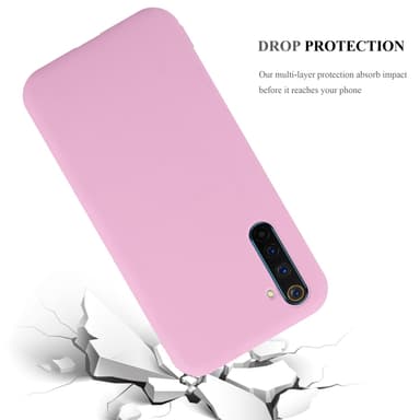 Skal Realme 6 PRO Fodral Case (Rosa)