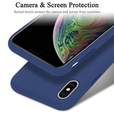 iPhone XS MAX Skal Fodral Case (Blå)