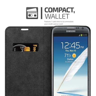 Samsung Galaxy NOTE 2 Skal Fodral Case (Brun)