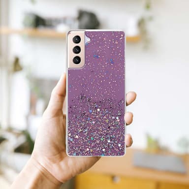 Samsung Galaxy S21 PLUS Skal Fodral Case (Lila)