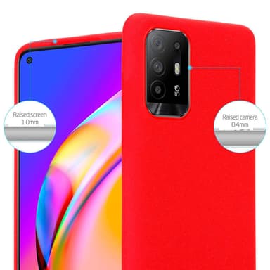 Skal Oppo A94 5G Fodral Case (Röd)