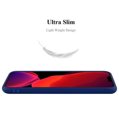 Skal iPhone 12 MINI Fodral Case (Blå)