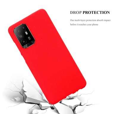 Skal Oppo A94 5G Fodral Case (Röd)
