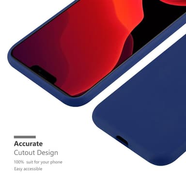 Skal iPhone 12 MINI Fodral Case (Blå)