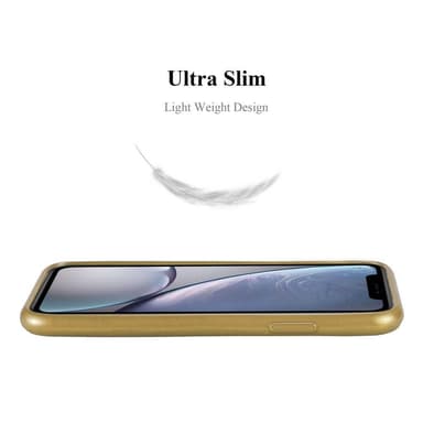 iPhone XR Skal Fodral Case (Guld)