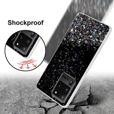 Samsung Galaxy S20 ULTRA Skal Fodral Case (Svart)