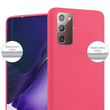 Skal Samsung Galaxy NOTE 20 Fodral Case (Röd)