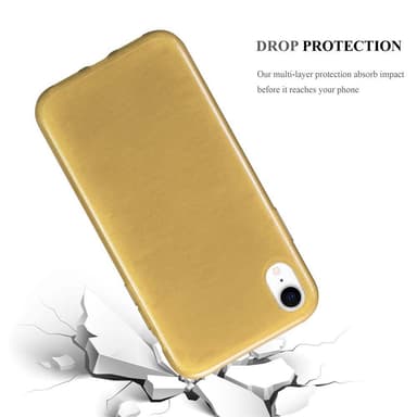 iPhone XR Skal Fodral Case (Guld)