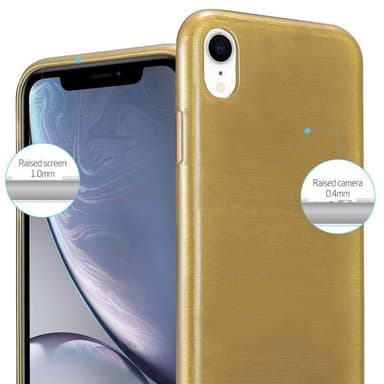 iPhone XR Skal Fodral Case (Guld)
