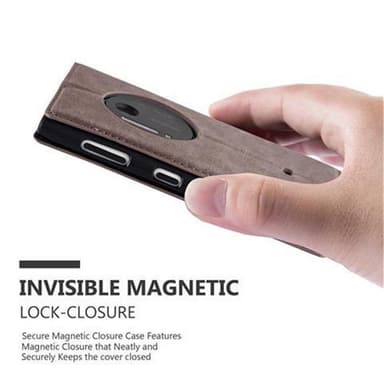 Nokia Lumia 1020 Skal Fodral Case (Brun)