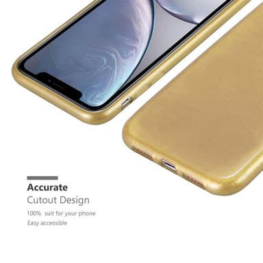 iPhone XR Skal Fodral Case (Guld)