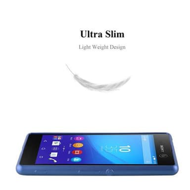 Skal Sony Xperia M5 Fodral Case (Blå)