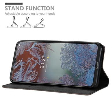 Nokia G10 / G20 Skal Fodral Case (Brun)