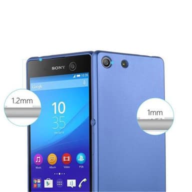 Skal Sony Xperia M5 Fodral Case (Blå)