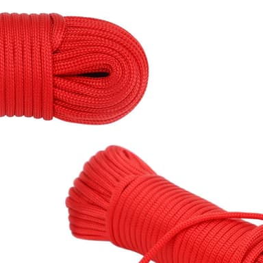 31 m Nylonrep 31 m Trädgårdssnöre Rivsäkert (röd)