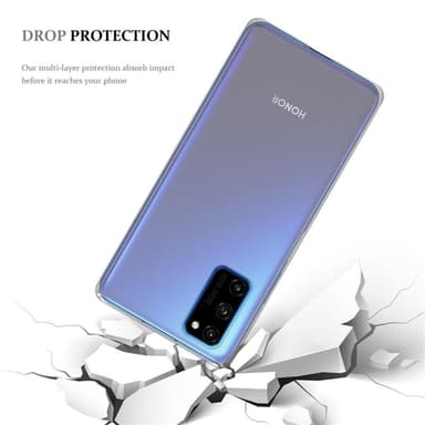 Honor View 30 PRO Skal Fodral Case (Transparent)