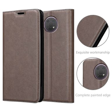 Nokia G10 / G20 Skal Fodral Case (Brun)