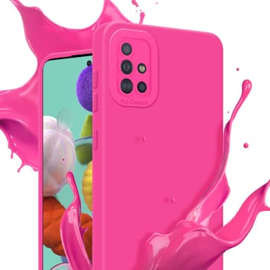 Samsung Galaxy A51 4G / M40s Skal Fodral Case (Rosa)
