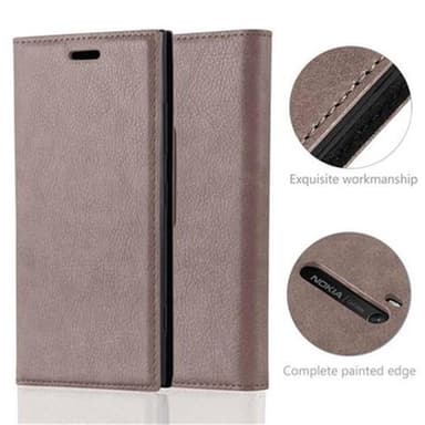 Nokia Lumia 920 Skal Fodral Case (Brun)