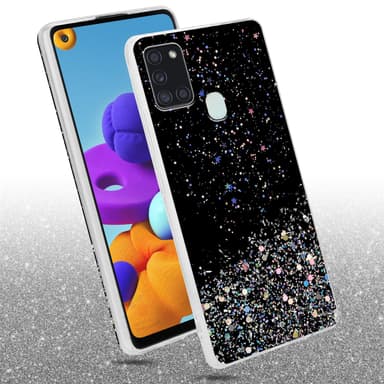 Samsung Galaxy A21s Skal Fodral Case (Svart)