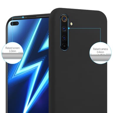 Skal Realme 6 PRO Fodral Case (Svart)