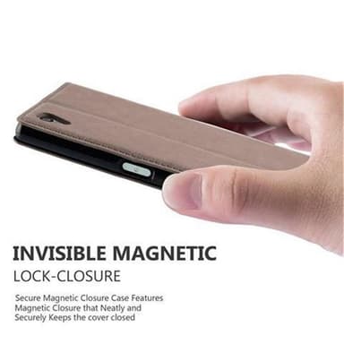Sony Xperia Z5 Skal Fodral Case (Brun)