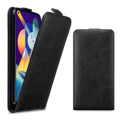 Samsung Galaxy A11 / M11 Flipfodral Skal (Svart)