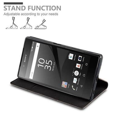 Sony Xperia Z5 Skal Fodral Case (Brun)