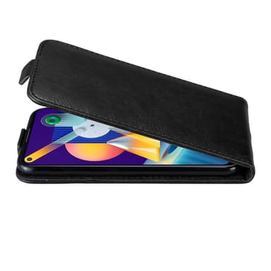Samsung Galaxy A11 / M11 Flipfodral Skal (Svart)
