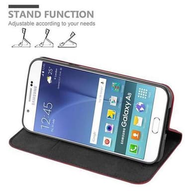 Samsung Galaxy A8 2015 Skal Fodral Case (Röd)