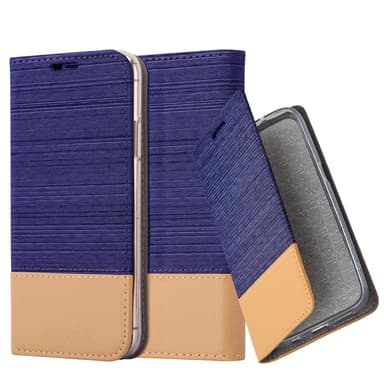 iPhone 13 Plånboksfodral Skal (Blå)