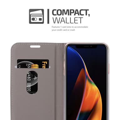 iPhone 13 Plånboksfodral Skal (Blå)
