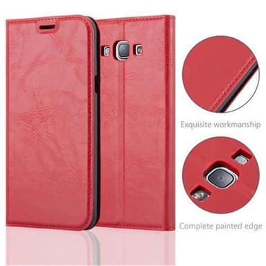 Samsung Galaxy A8 2015 Skal Fodral Case (Röd)