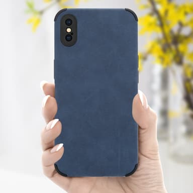 Skal iPhone X / XS Fodral Case (Blå)