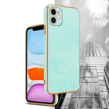 iPhone 11 Skal Fodral Case (Grön)
