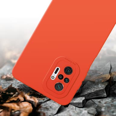 Xiaomi RedMi NOTE 10 PRO Skal Fodral Case (Orange)